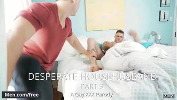 (Cliff Jensen, Tobias) - Desperate Househusband Part 3 A Gay Xxx Parody - Str8 to Gay - Trailer preview - Men.com